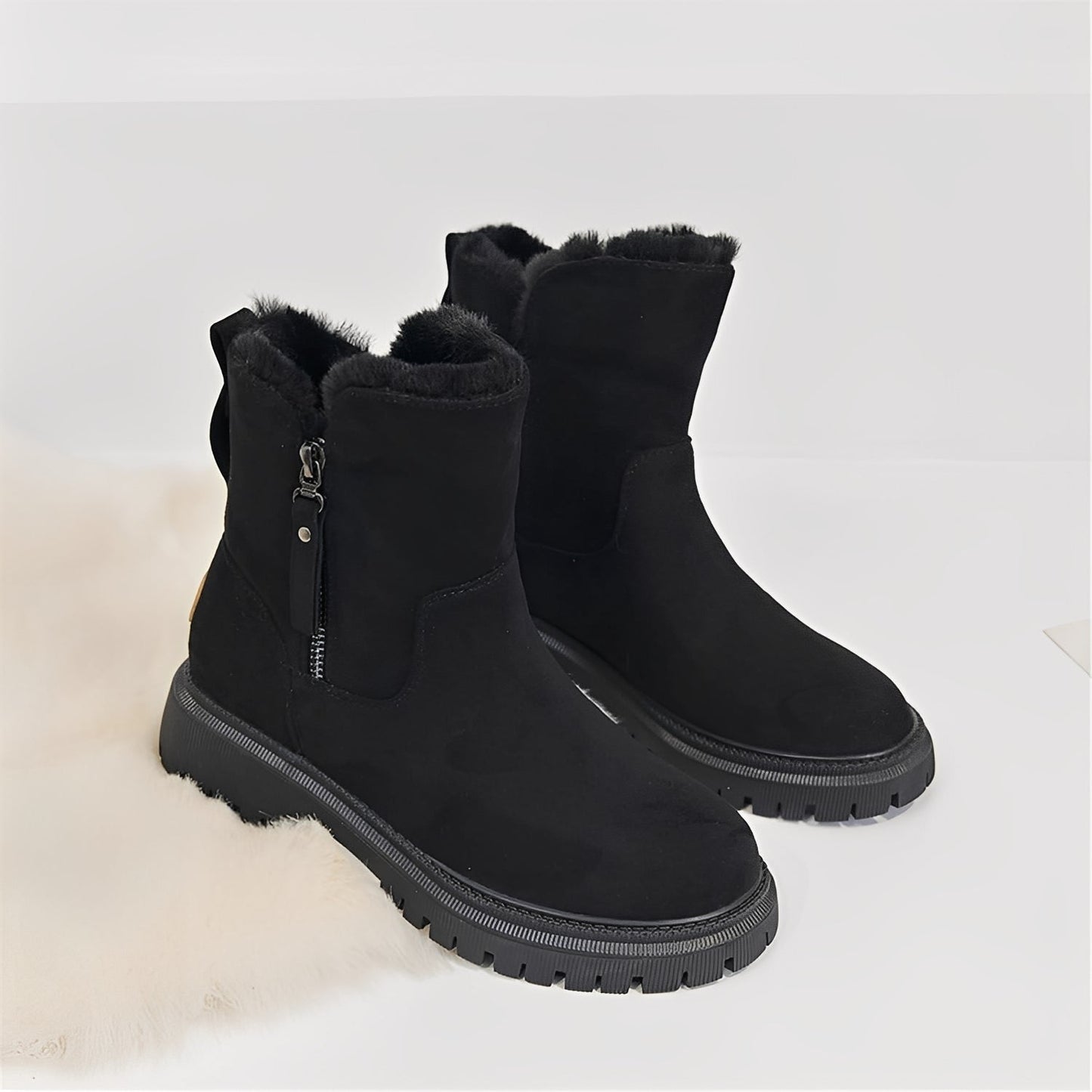 Raschelle - Stylish, lightweight, fleece-lined boots for women