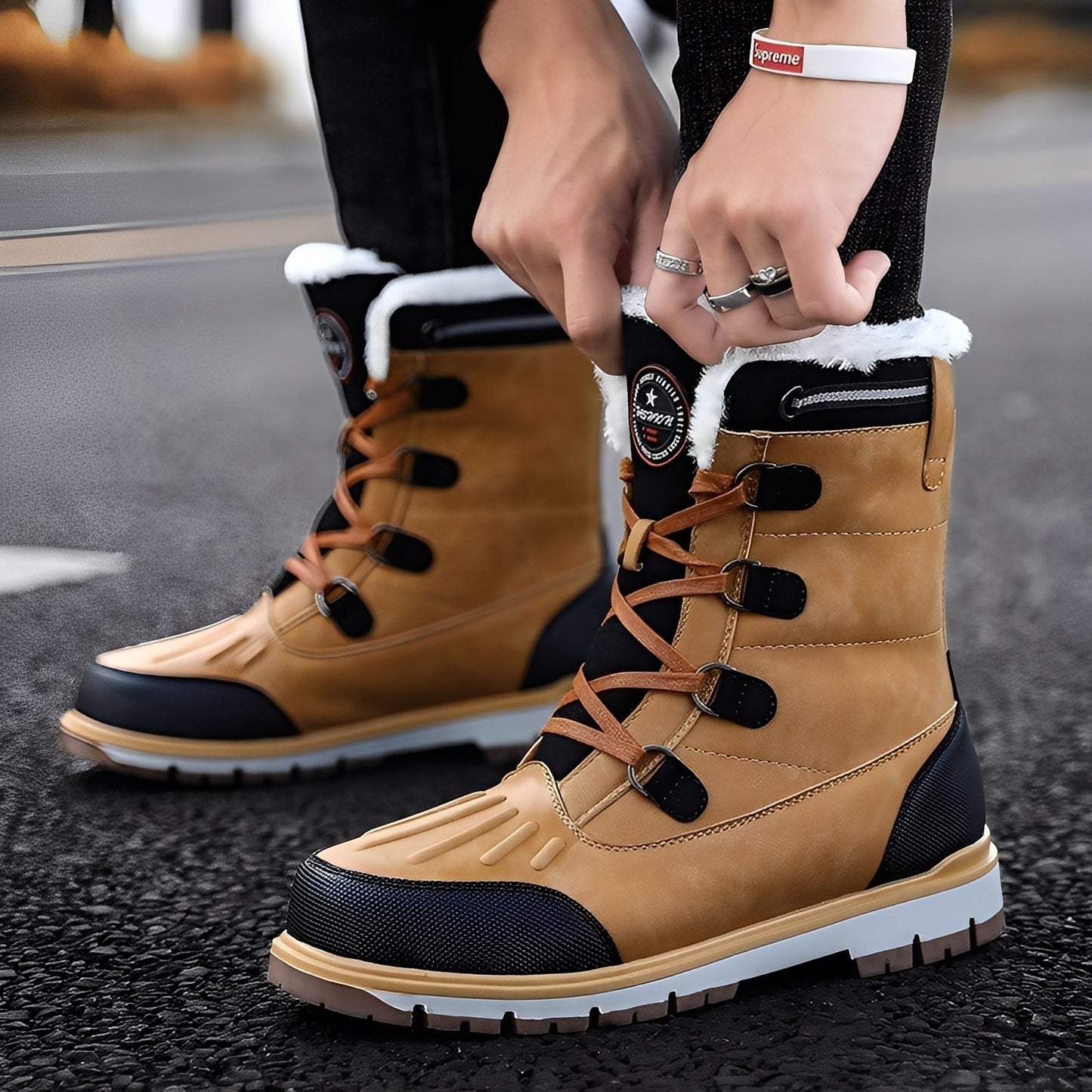 Royston - Stylish waterproof boots for men