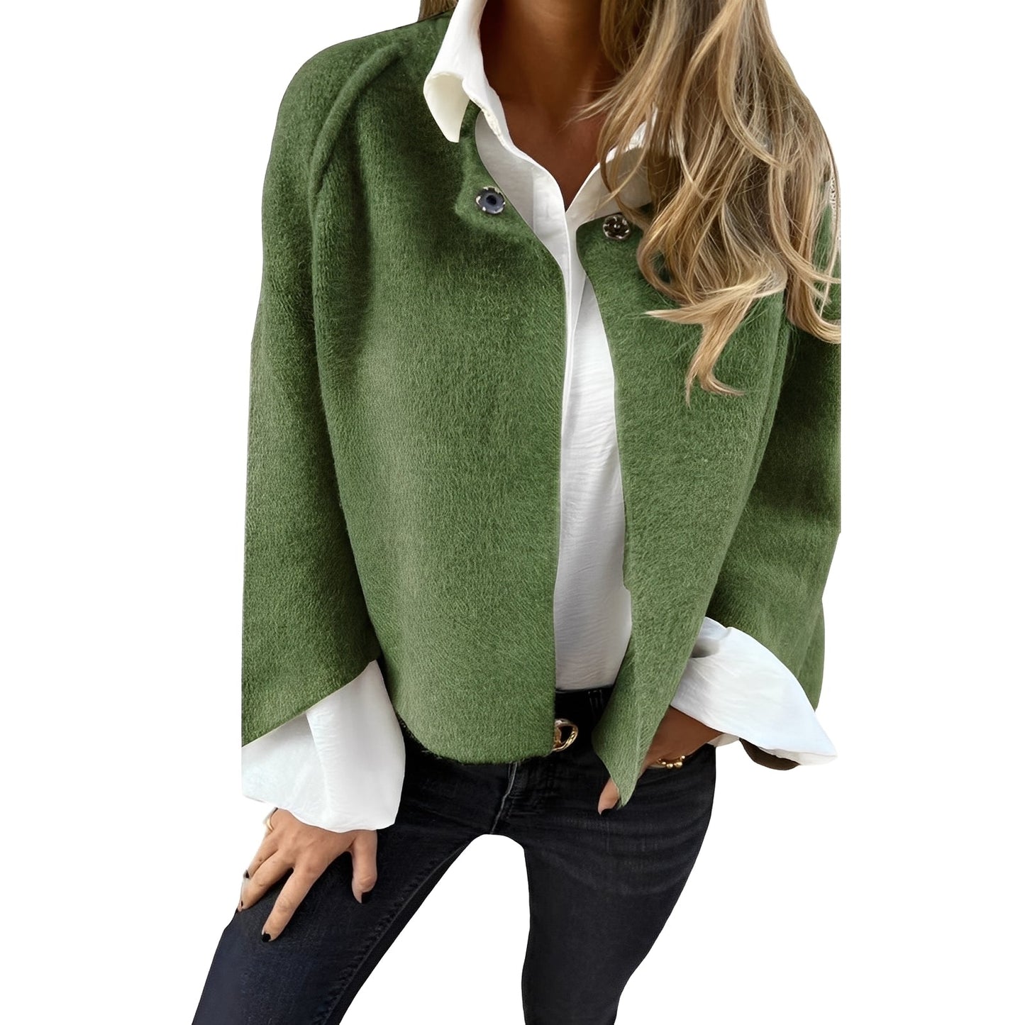 Rowena - Modern short cardigan for women