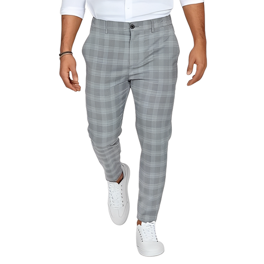 Deacon - Daily Slim-Fit Checked Trousers for Men