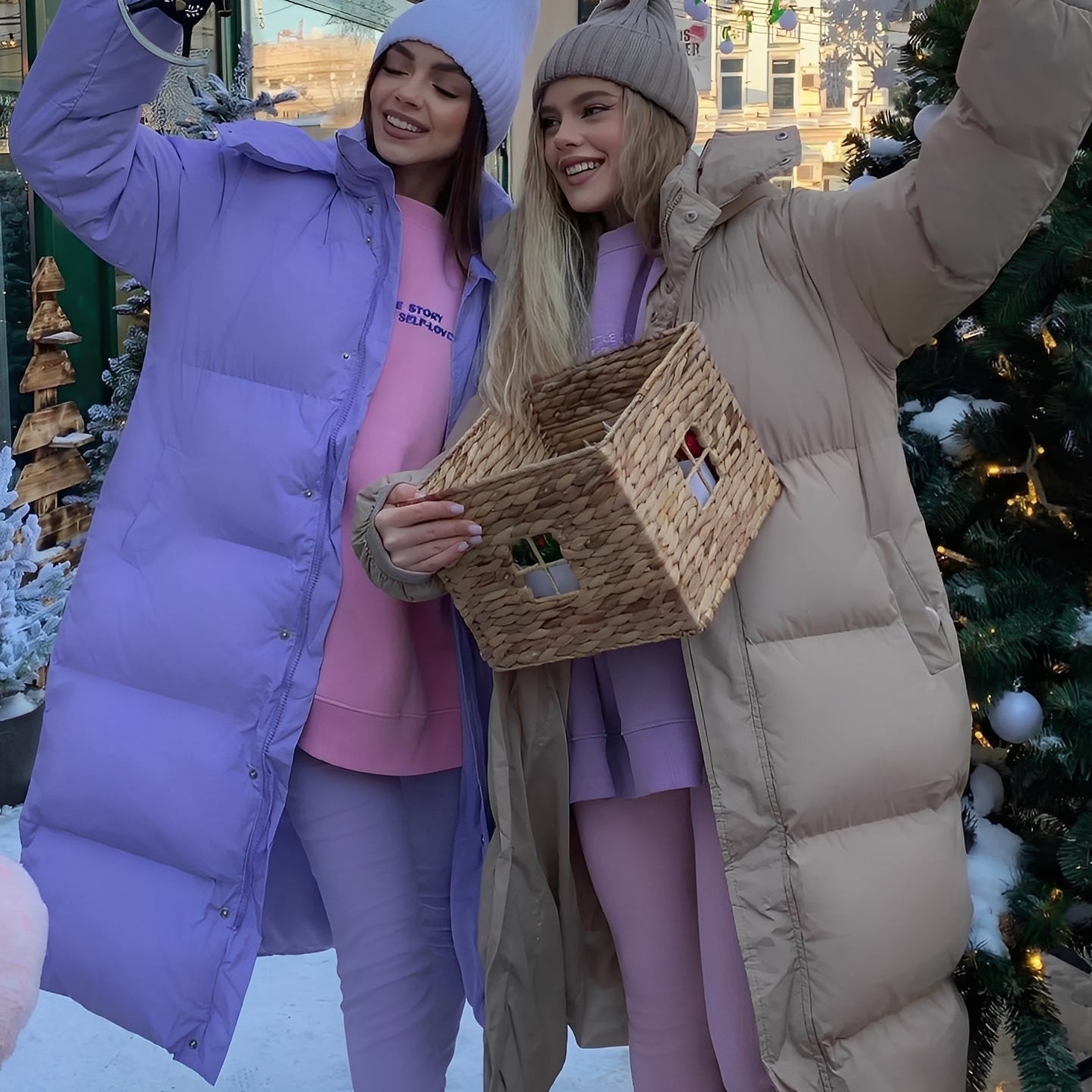 Jacquelyn - Stylish long cardigan with hood for women