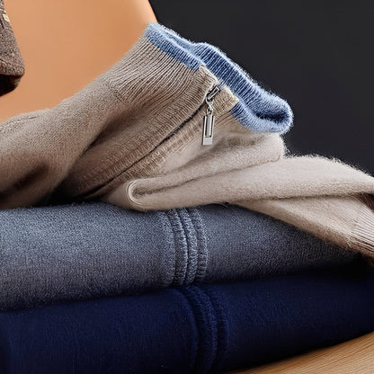 Brendon - Καθημερινός ζακέτα με φερμουάρ για άνδρες