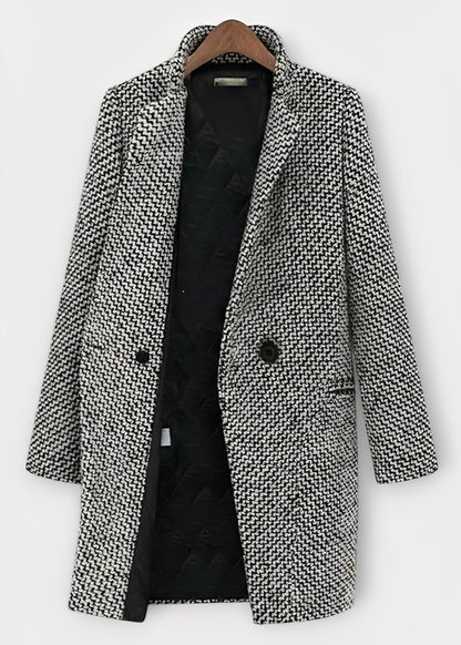 Pamelia - Modern long coat for women