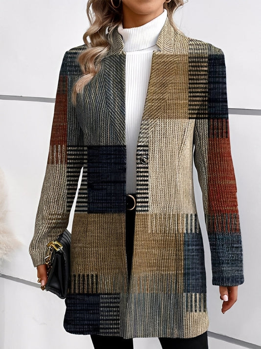 Tiffany - Στιλάτος, επίσημος μακρύς μπλέιζερ για γυναίκες