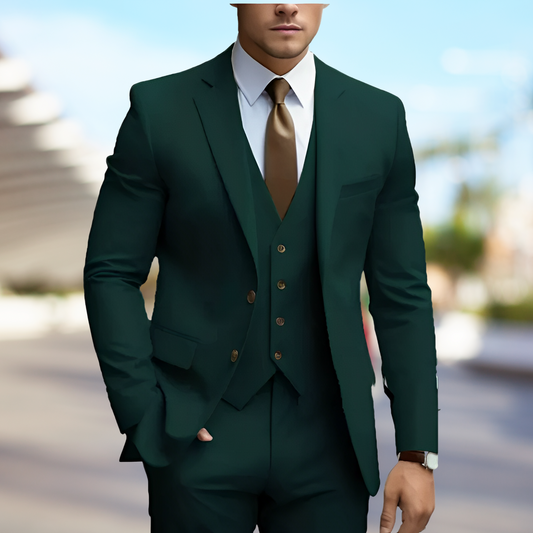 Liam – Elegant 3-Piece Wedding Suit for Men