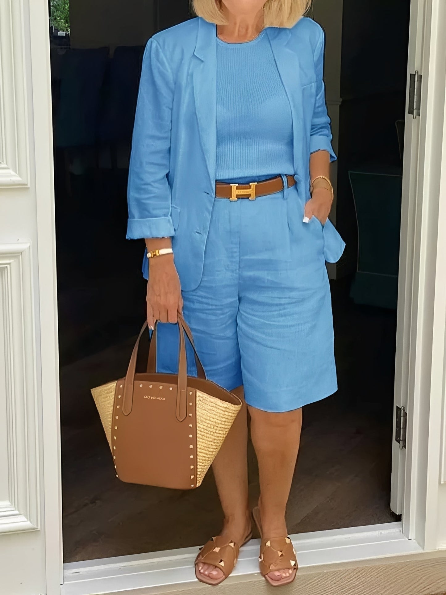 Courtney - Cozy Women's Two-Piece Outfit