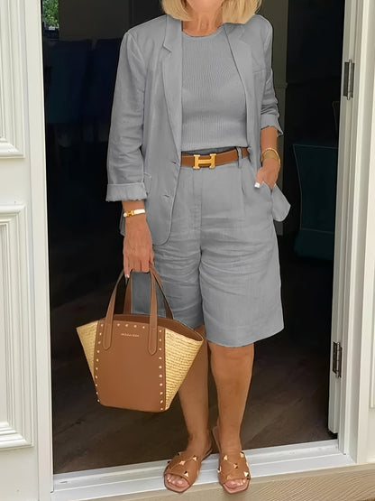 Courtney - Cozy Women's Two-Piece Outfit