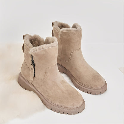 Raschelle - Stylish, lightweight, fleece-lined boots for women