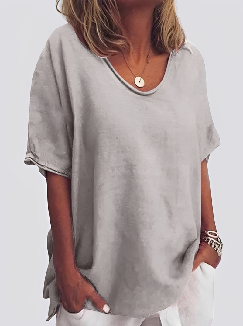 Dorothy - Casual, loose-fitting blouse for women