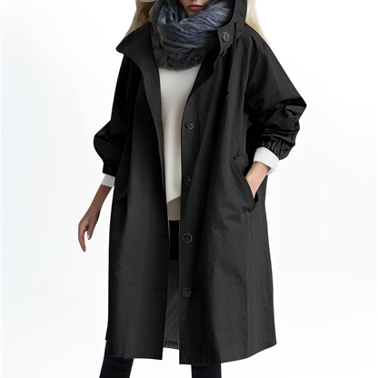 Shawna - Μακριά, αδιάβροχη κουκούλα για γυναίκες