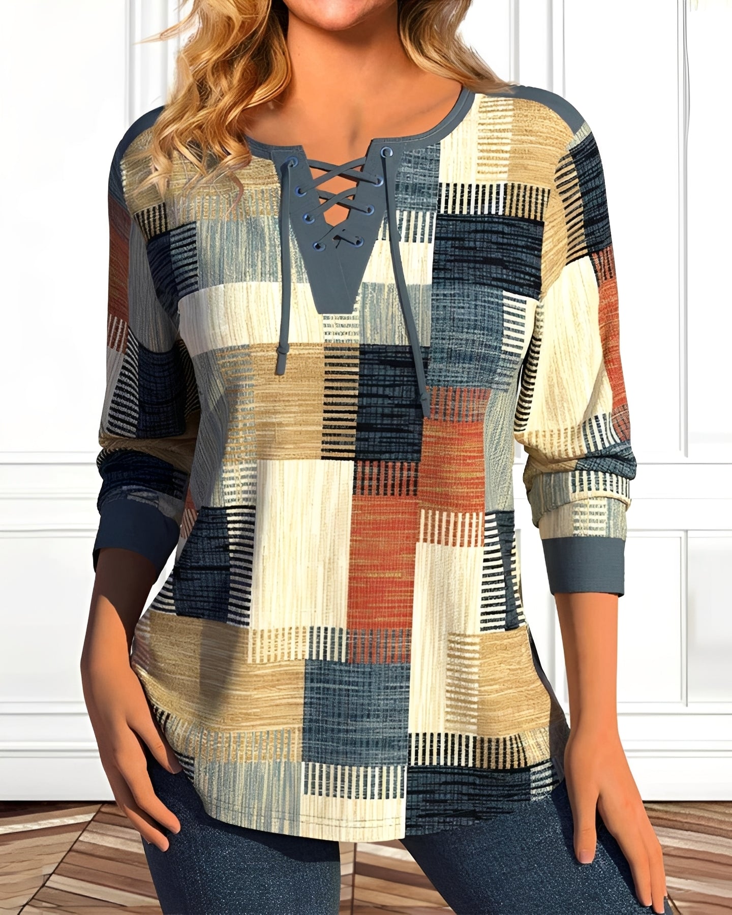 Rachael - Fashionable Long-Sleeved Shirt