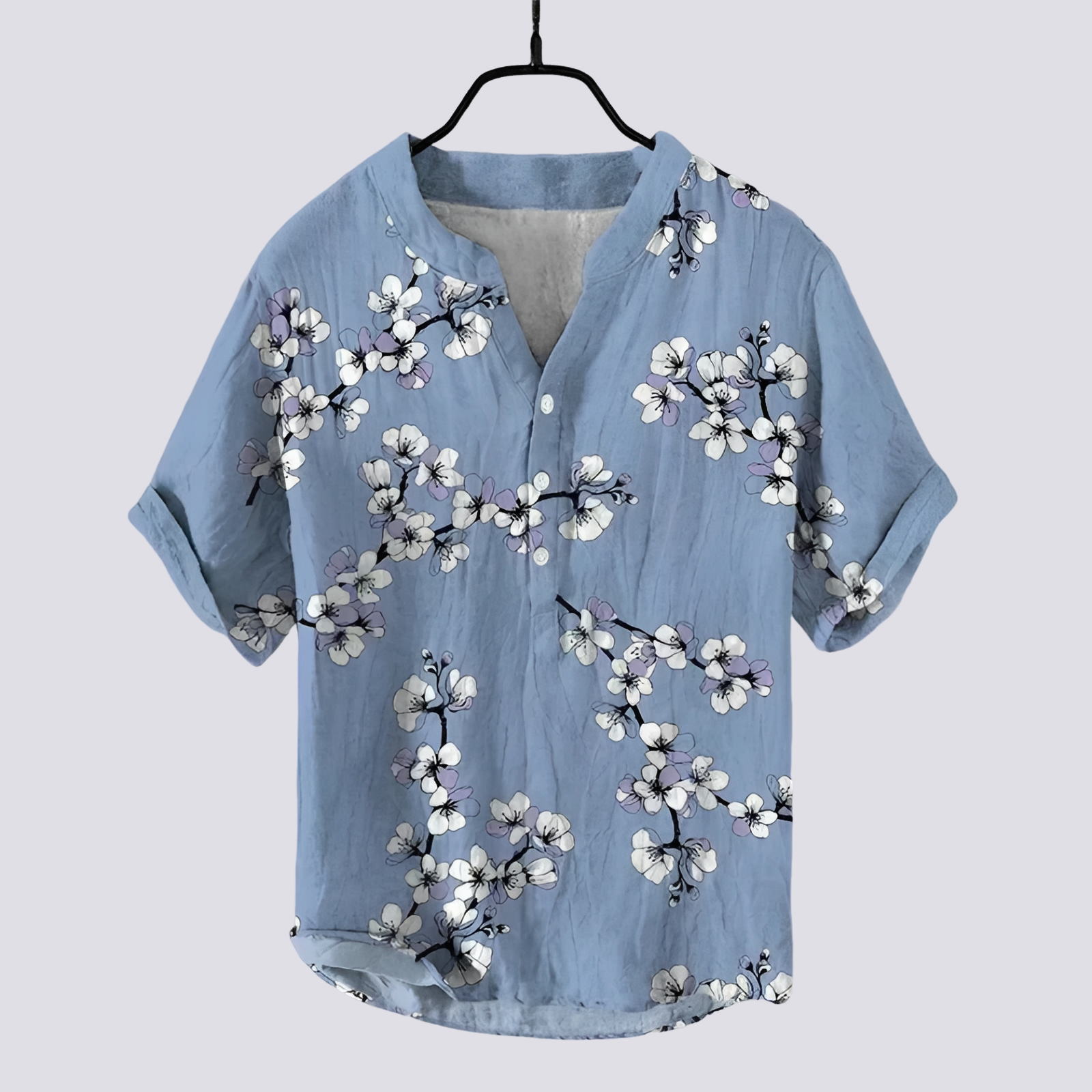 Fiona - Stylish shirt with artistic print for women