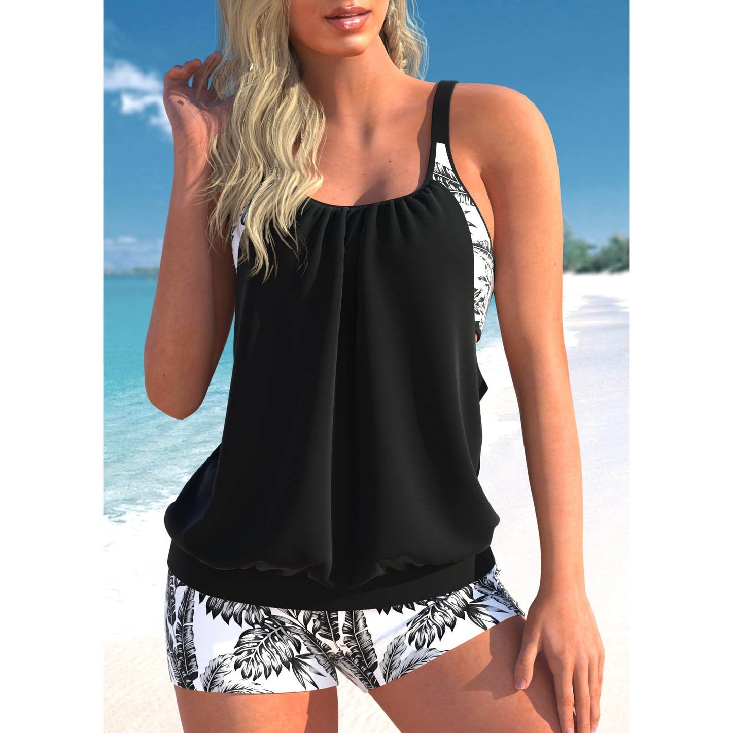 Beatrice - Women's Tankini Set
