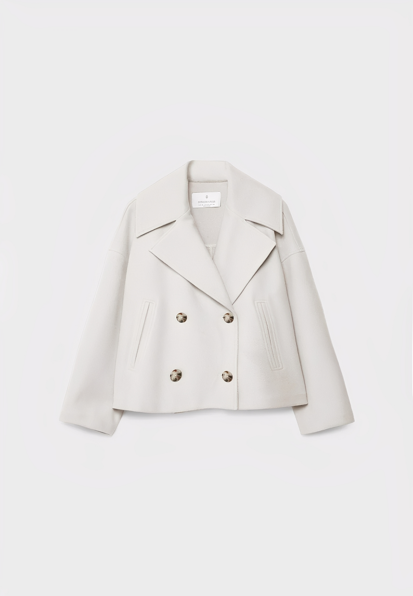 Claire – Short Elegant Double Layer Cardigan