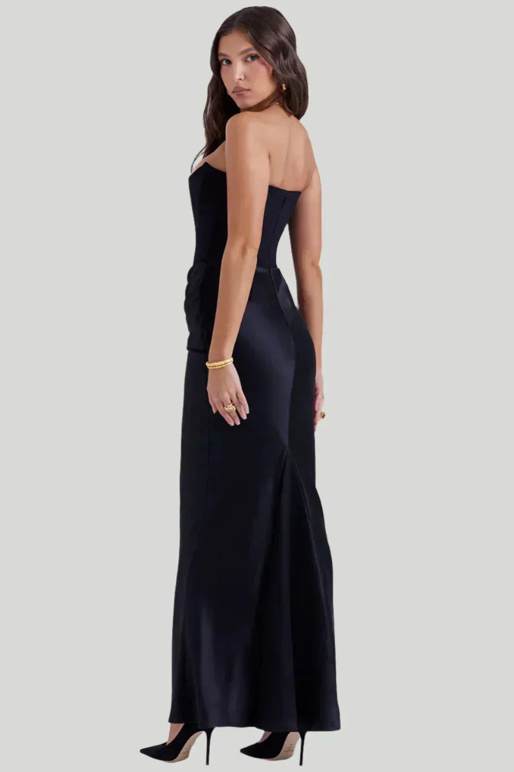 Elisabeth - Maxi dress with bare shoulders for an elegant look