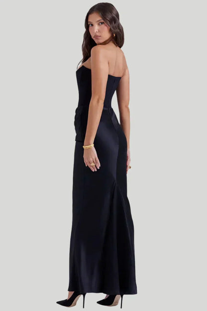 Elisabeth - Maxi dress with bare shoulders for an elegant look